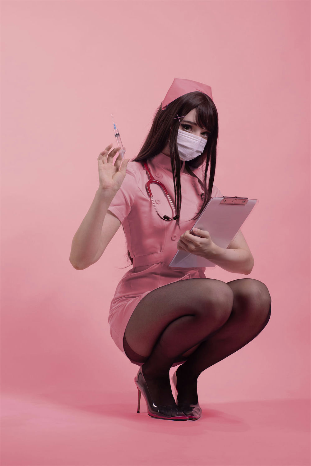 CandyBall - 粉色护士 [35P] - 第2张 - 机器猫次元